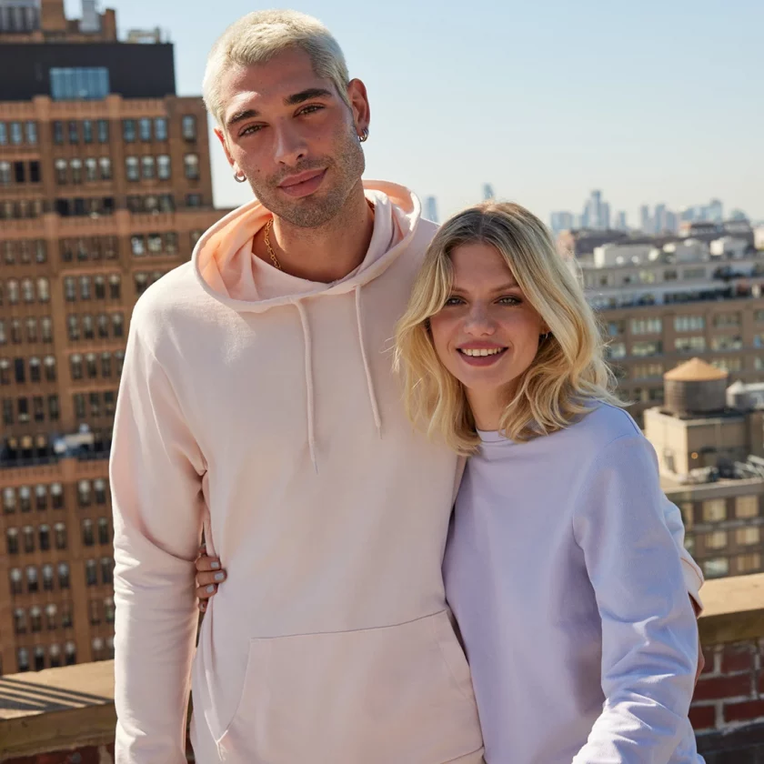 Hoodie à personnaliser marque de vêtement