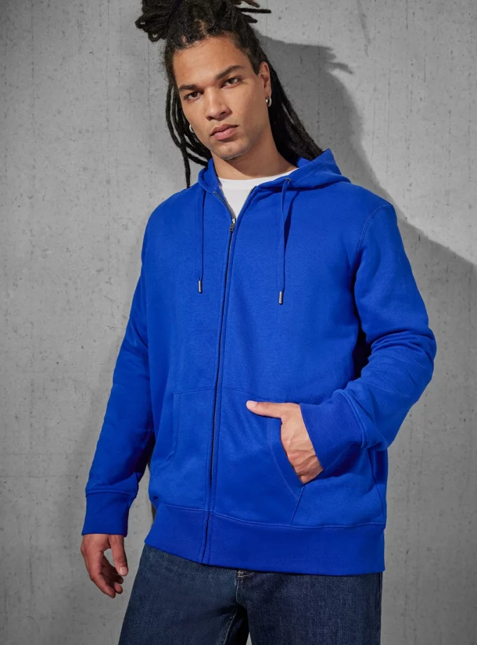 Hoodie zip à personnaliser marque de vêtement