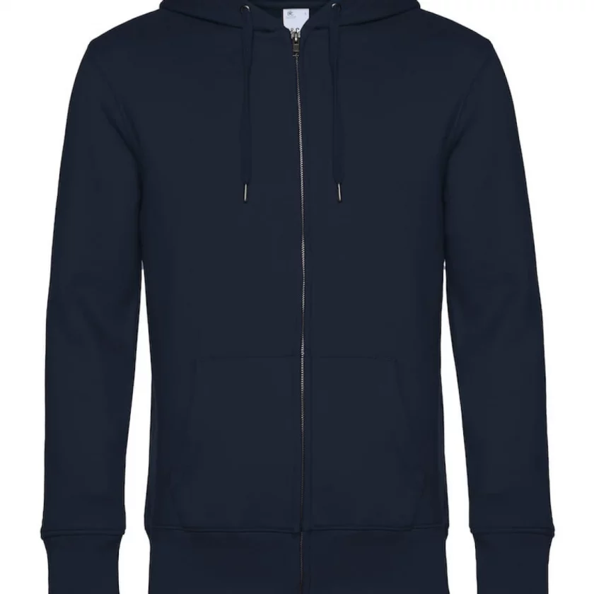 Hoodie zip à personnaliser marque de vêtement