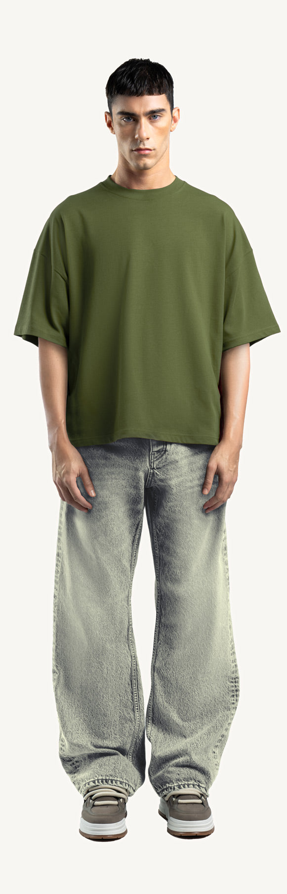 Boxy t-shirt made in Portugal à personnaliser LA MERCHERIE